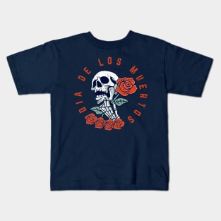 Dia De Los Muertos - Calavera - Skull design Kids T-Shirt